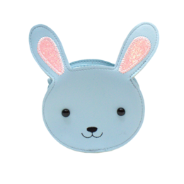 Children's shoulder bag - Min the little rabbit Blue