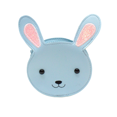Children's shoulder bag - Min the little rabbit Blue