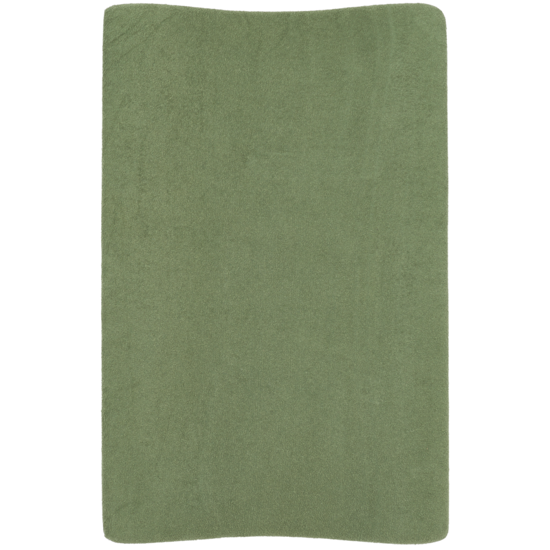 Aankleedkussenhoes badstof Olive Green