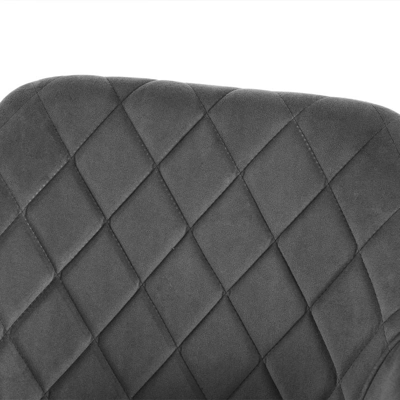 Fotel Frazer Diamond [zestaw 2 szt.] [aksamit] [podstawa obrotowa 360 stopni]