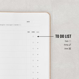 Memos Organisations-Schreibwaren-Notizbuch