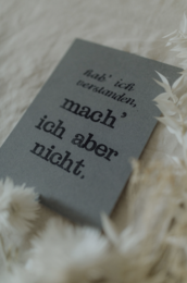 Cartolina affrancata "Hab ich verstanden"