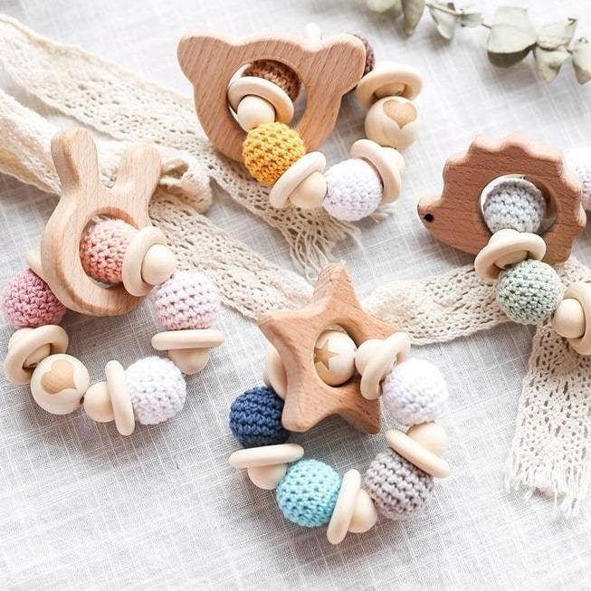 Annie & Charles® houten bijtring