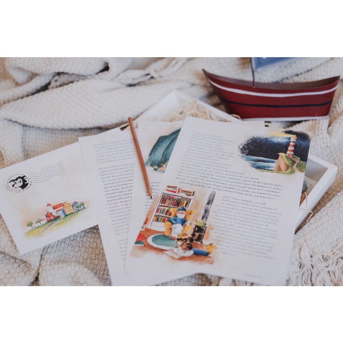 Letters for you - gift box for children