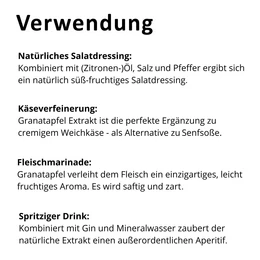 Granatæble 100% ekstrakt Gourmet (250 ml) 