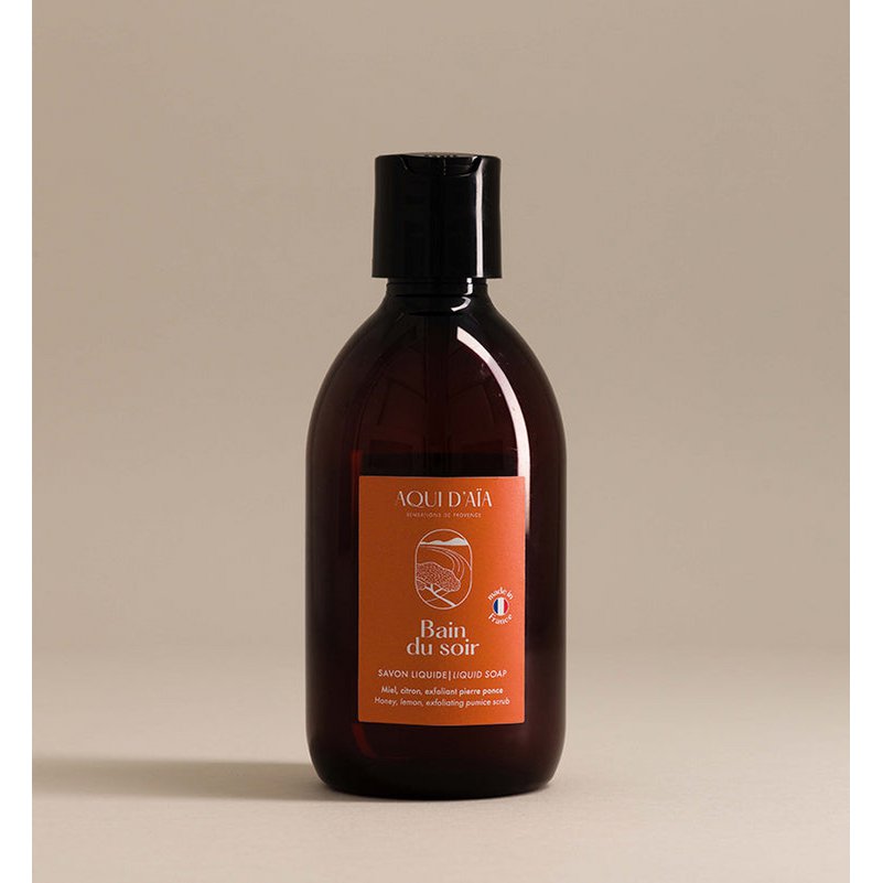 Peeling-Flüssigseife mit Honig und Zitrone 300 ml