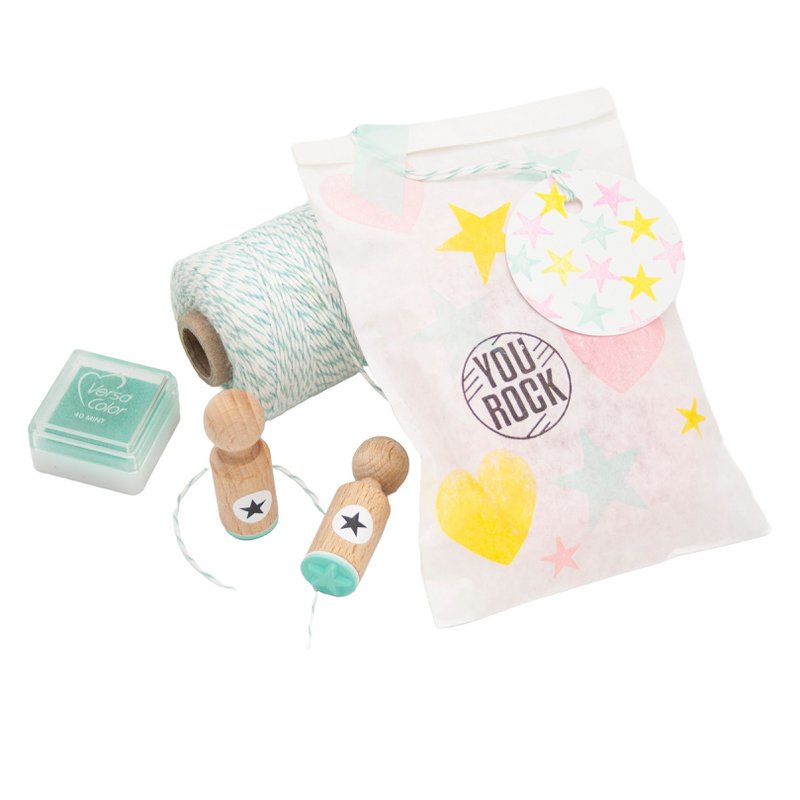 Mini tampon étoile pour des accents créatifs