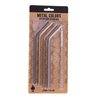 SET STRAWS METAL COLORS HF