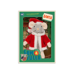 Klædetøj Mus Santa (12 cm) - Musehuset