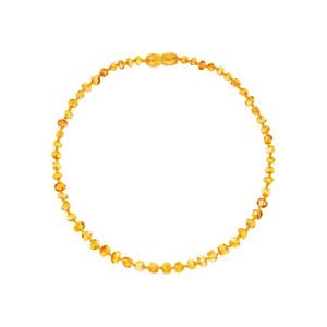 Amber necklace child - honey - 32 cm