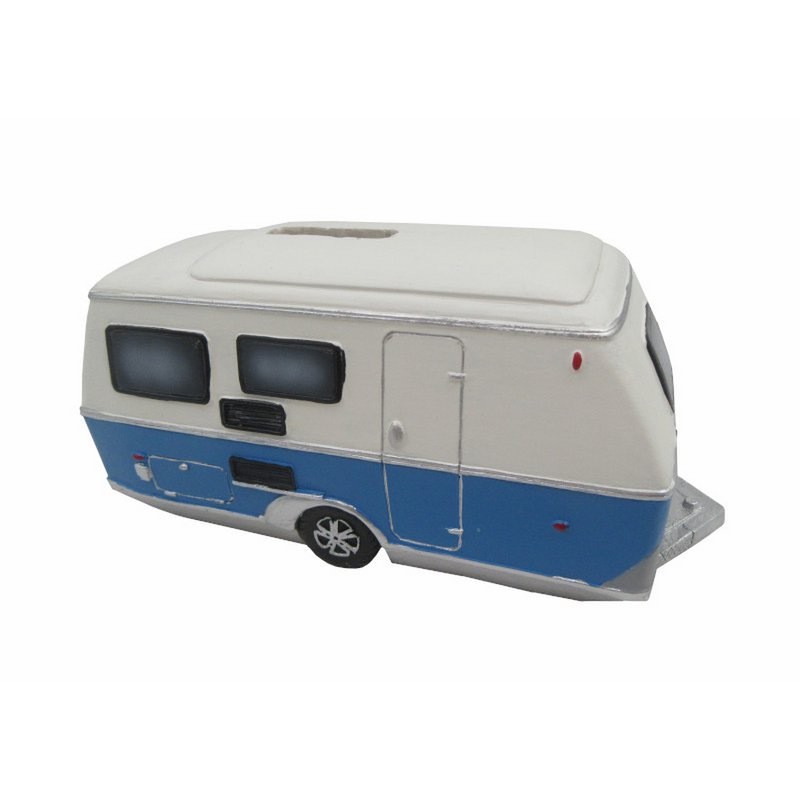 Spardose Retro Wohnwagen aus Poly