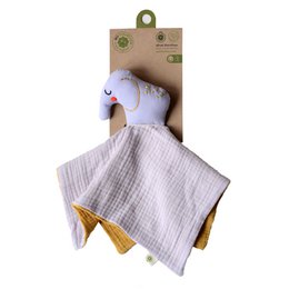 Organic cotton elephant doudou