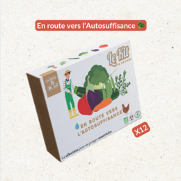 Auf dem Weg zur Selbstversorgung - Thematisches Gartenset - Kreativset - DIY - Weihnachtsgeschenk