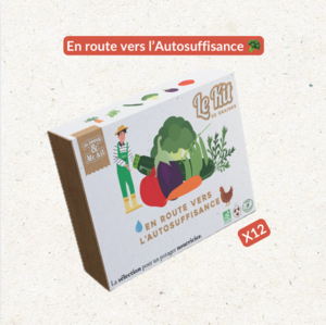 On the Road to Self-Sufficiency - Thematic gardening kit - Creative kit - DIY - Christmas gift