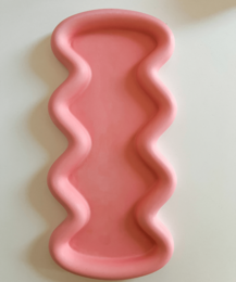 Wavy Tray Pink