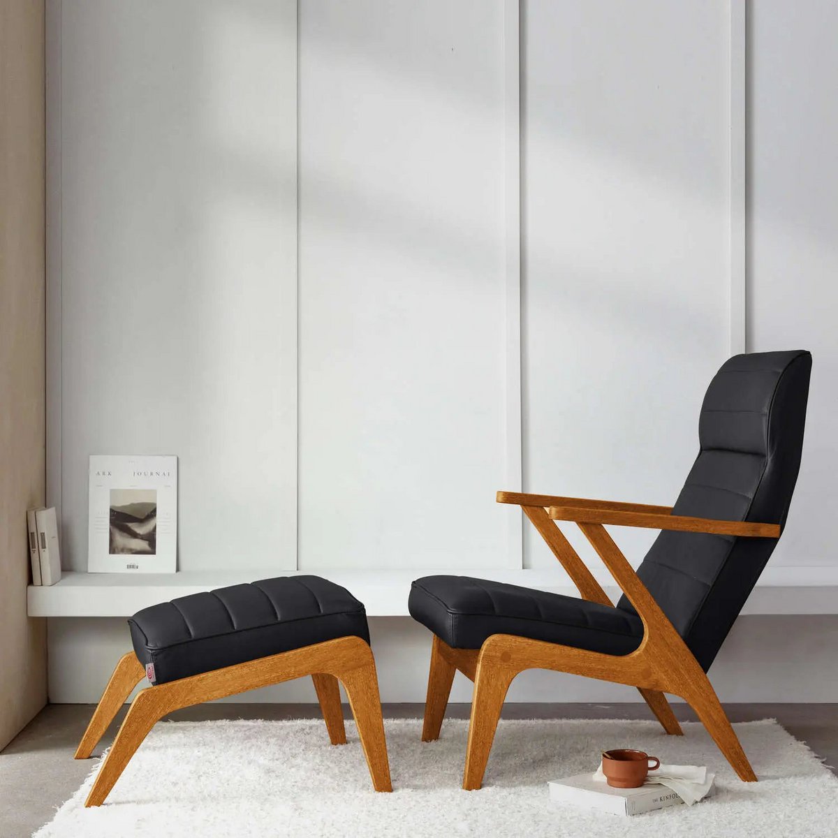Apollo Lounge Sessel - Leder