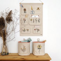 FLORA set 2 cesti portaoggetti