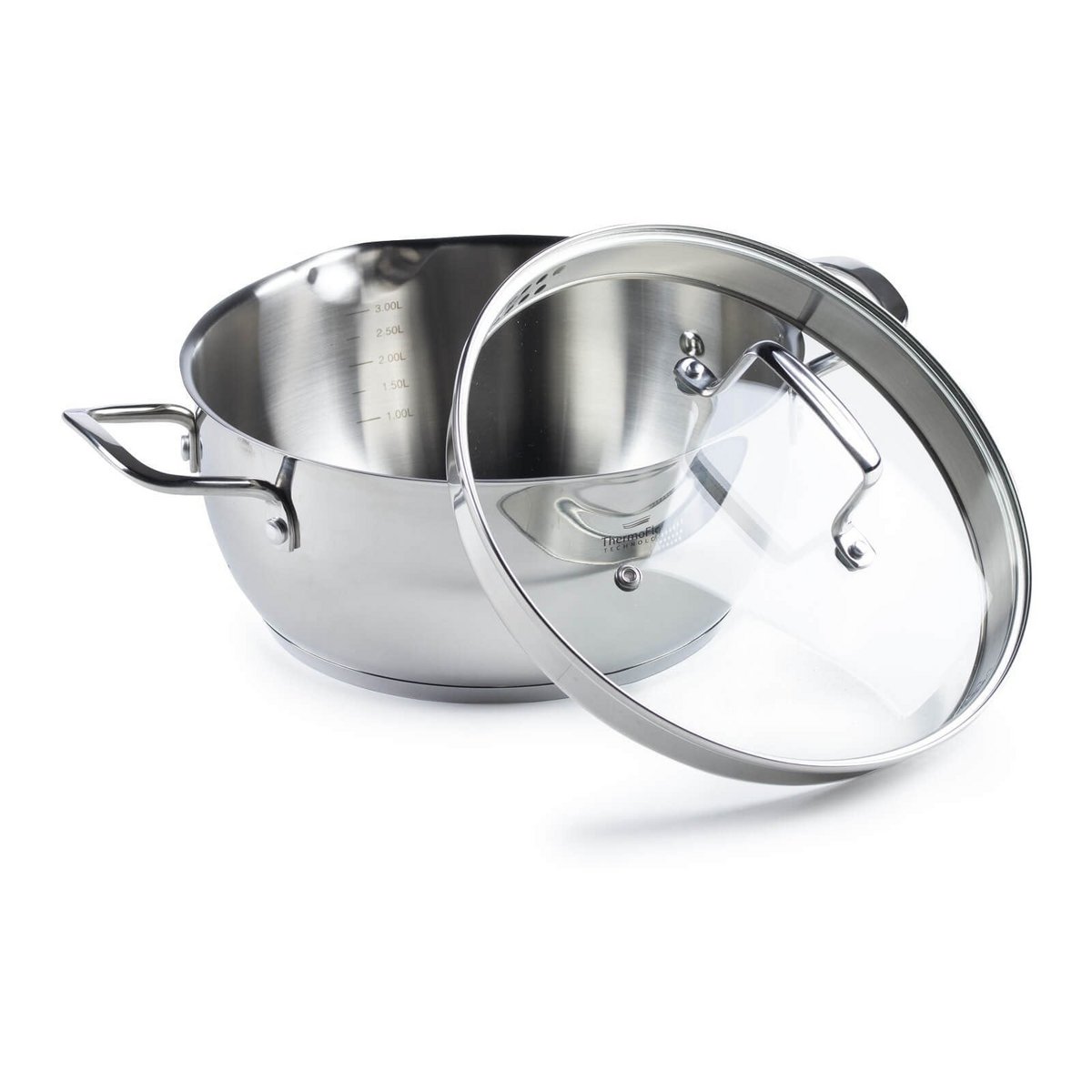 Pour & Cook Casserole with glass lid - 24x12 cm
