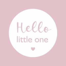 Greeting card - Hello little one