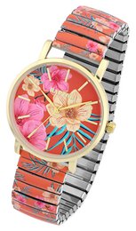 Raptor damespolshorloge "Frida Kahlo Edition" met trekkoord