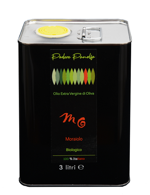 Moraiolo Monovarietal Organic EVO Oil