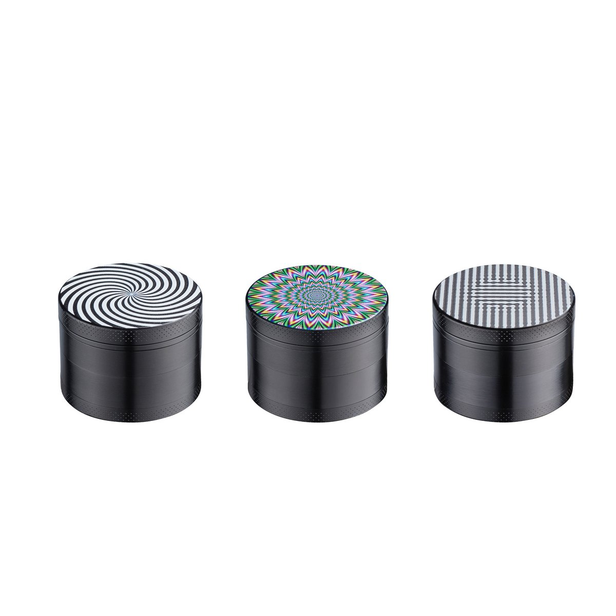 Display van 9 kruidenmolens 4 onderdelen – optische illusies