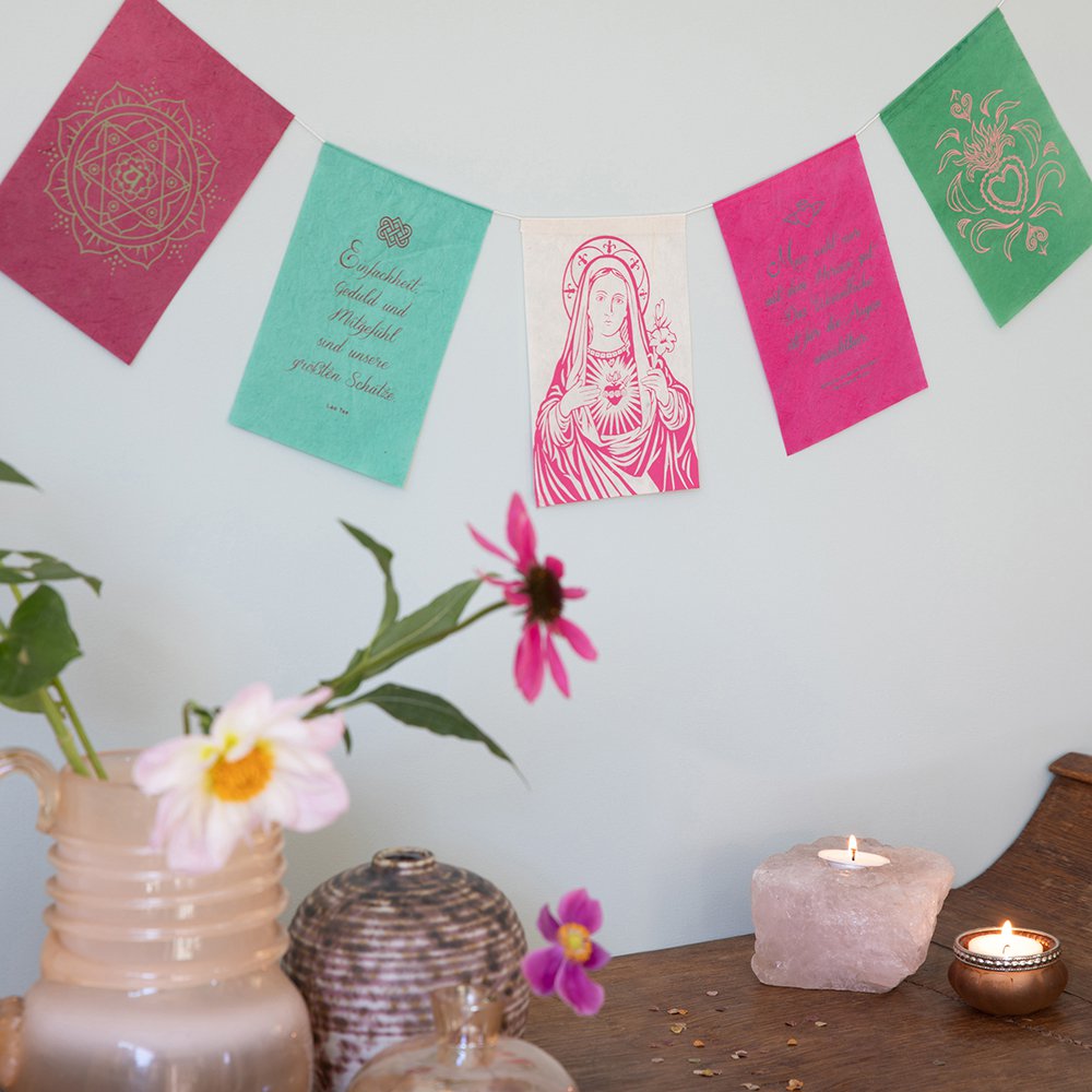 Wishing flags | Compassion | Greeting Card