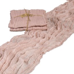 Table runner, gauze, cheesecloth, uni ca.70cm x 300cm