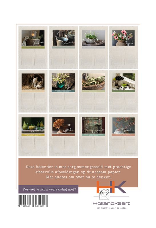 birthday calendar rural living