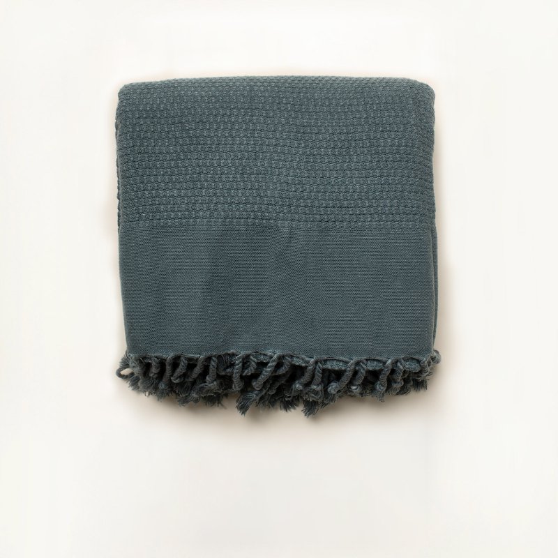 PETRO Stonewashed Turkish Towel - thick and soft for your self-care routine