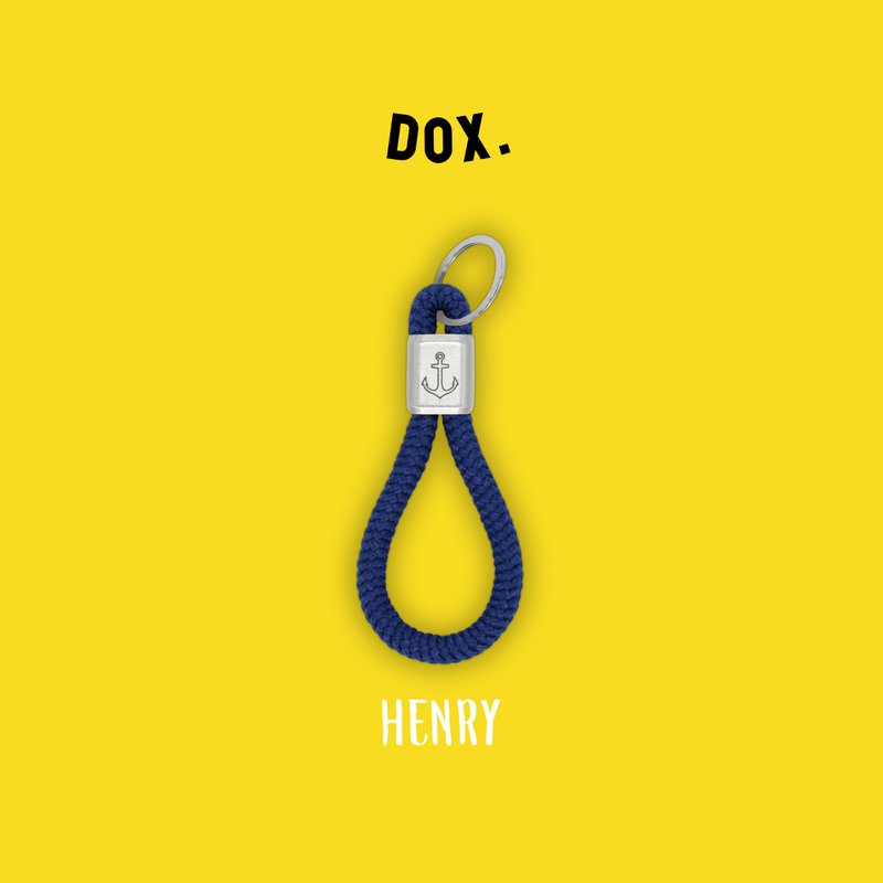 RAW ELEMENT DOX Ankernøglekæde - Klatrereb - Original & Håndlavet | for mænd og kvinder