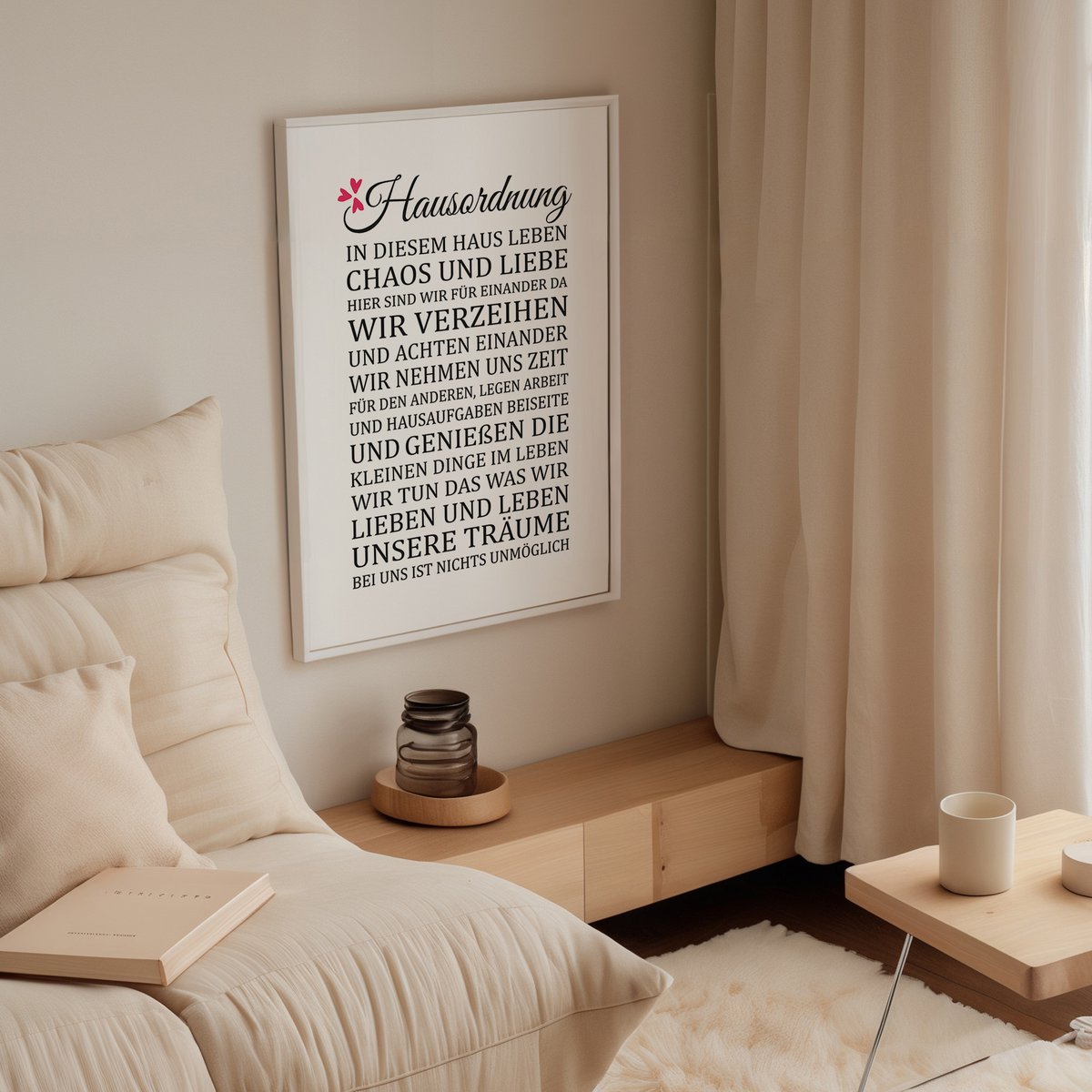 Poster: Hausordnung