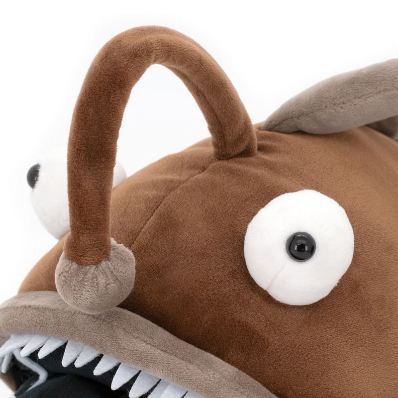 Plush toy, Ocean, Brown Anglerfish 35cm 