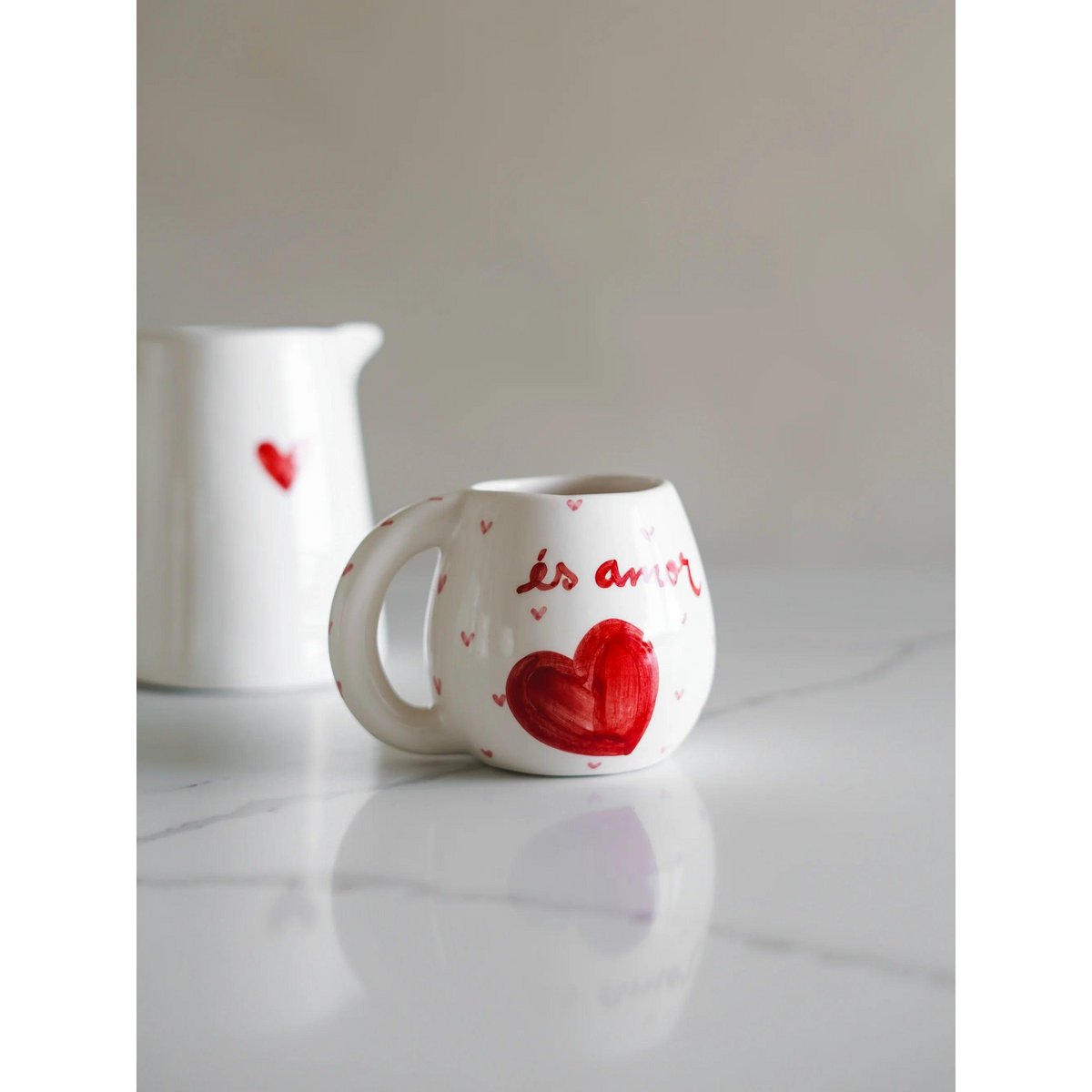 You're Love Mug - Handgemaakt keramiek gemaakt in Portugal