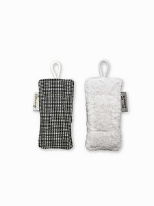 Zero Waste reusable sponge - Dishwashing sponge - Black White checkered