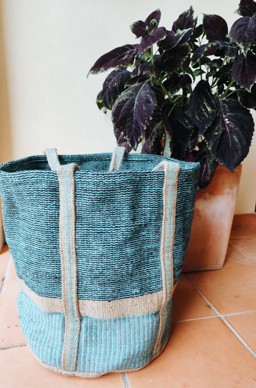 XXL JUTE BASKET 60X43CM