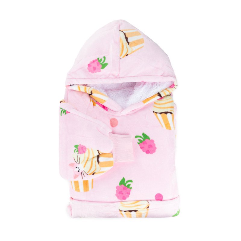 Vitapur - Hoodie blanket + socks - Cupcake