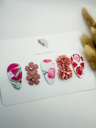 Setje antislip haarspeldjes - Zomer 02