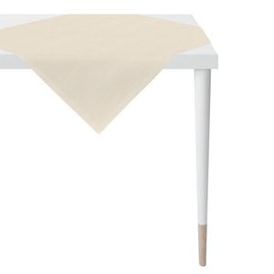 Apart tablecloth eggshell color - 85x85cm
