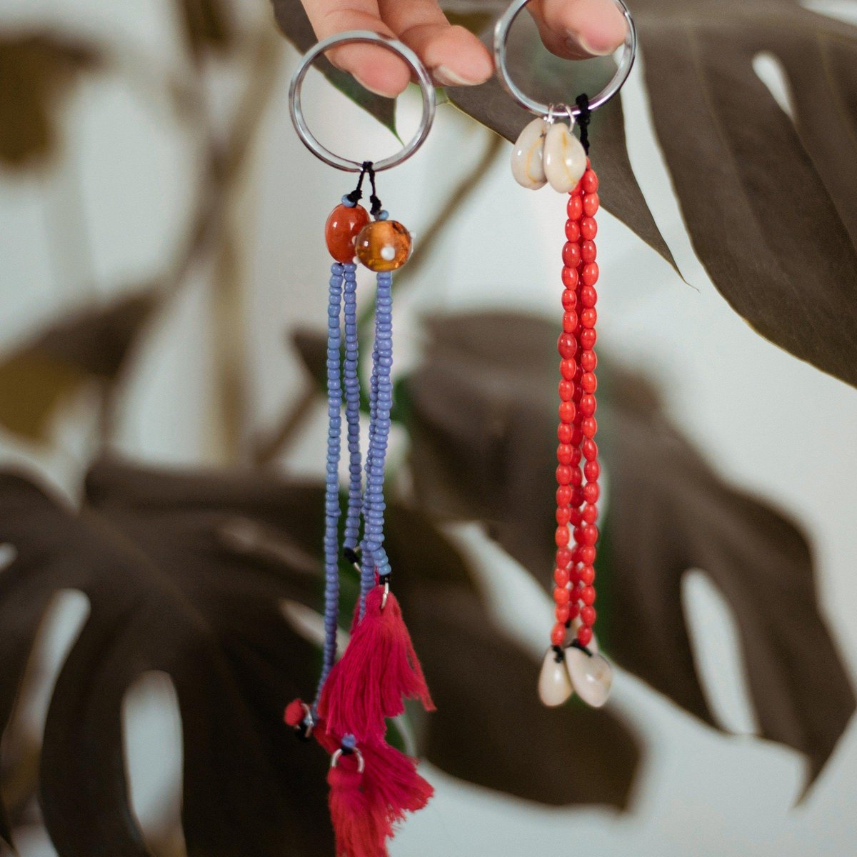 Farida Sleutelhanger Kwasten