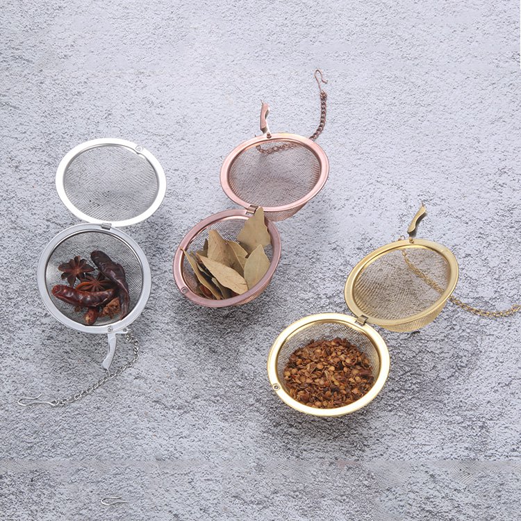 Teekugel – Teesieb aus Edelstahl – 1 Tasse – 4 Farben erhältlich
