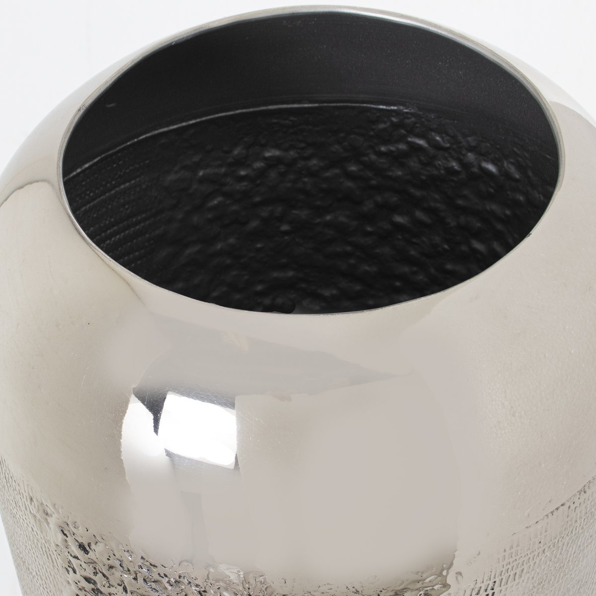 ANTIKE SILBERNE METALLVASE _°26x88CM ST74230
