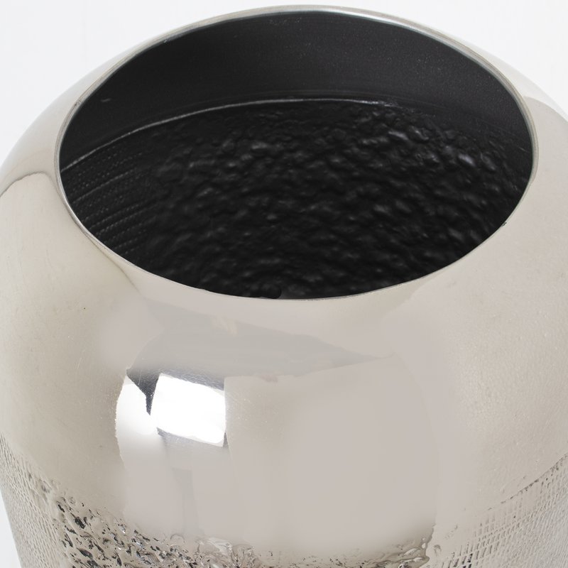 ANTIKE SILBERNE METALLVASE _°26x88CM ST74230