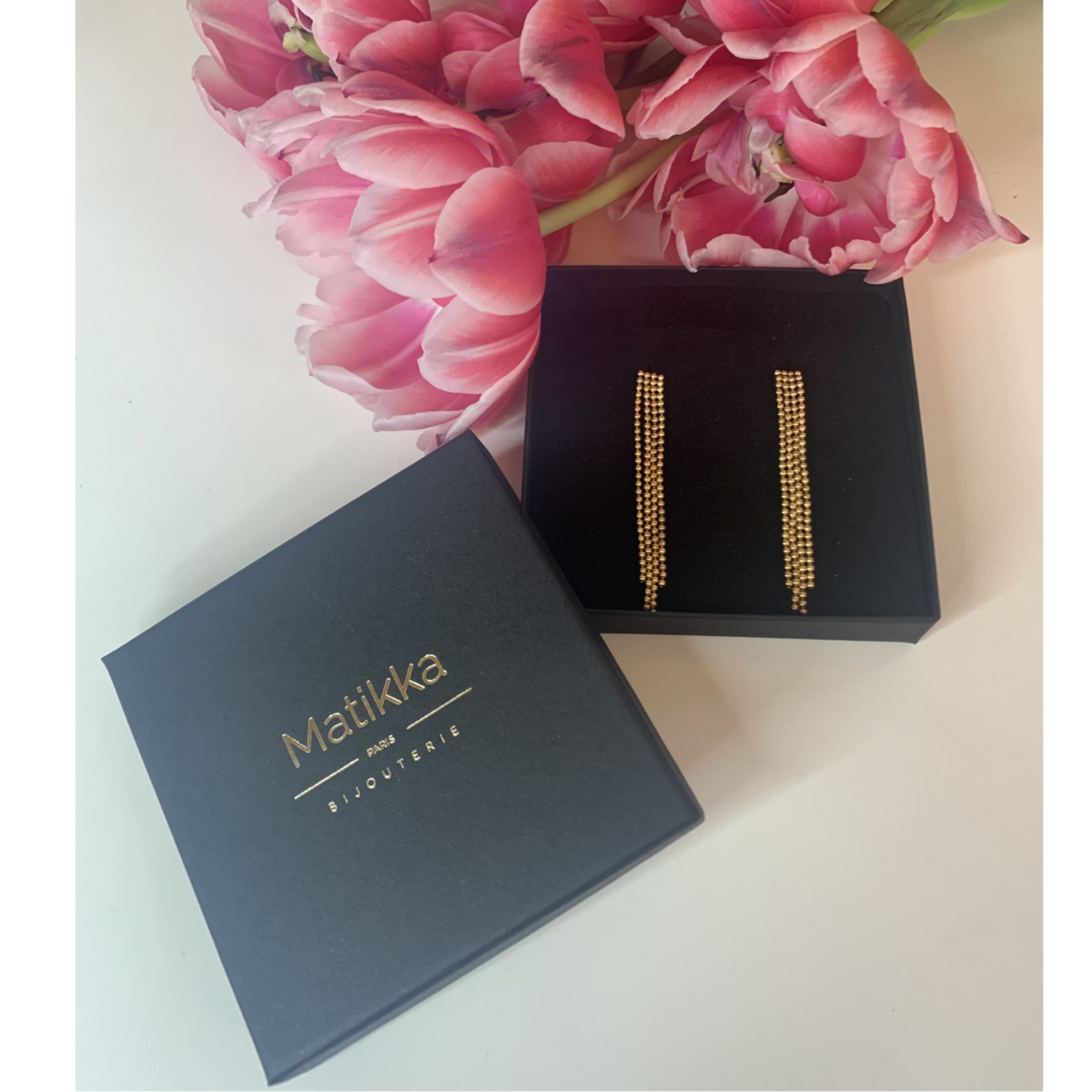 Pendientes "VENECIA" Chapado en Oro