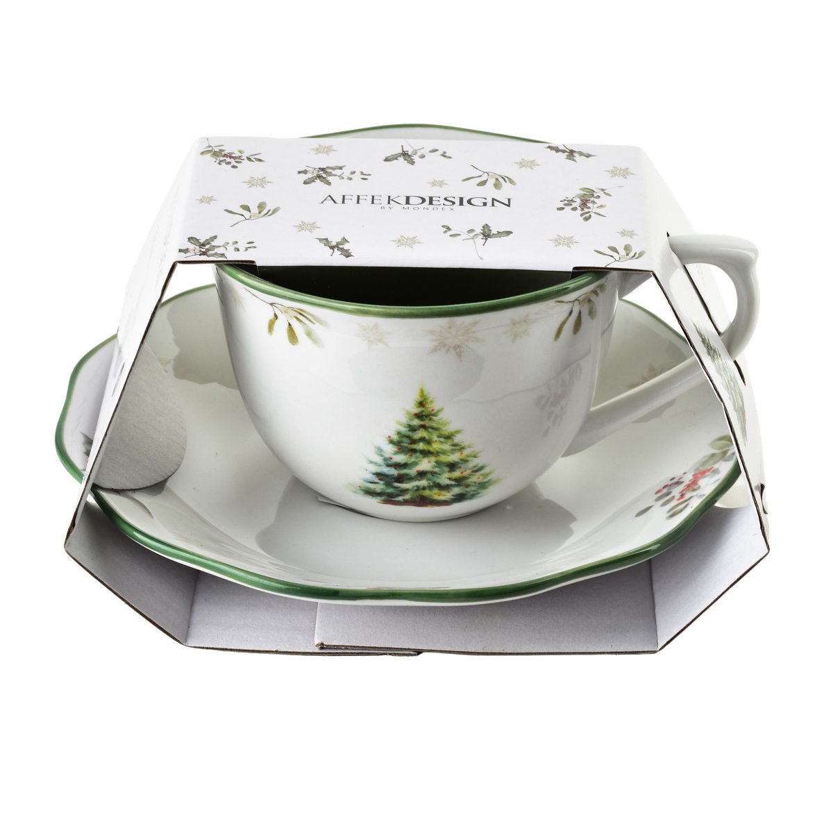 Santa Lila Cup med tallerken 220 ml