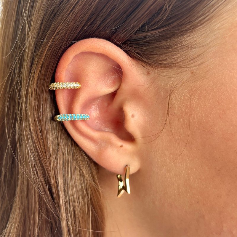 Ear Cuff con circonitas