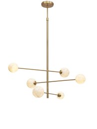 Hanglamp Carrara 3-armig, goud
