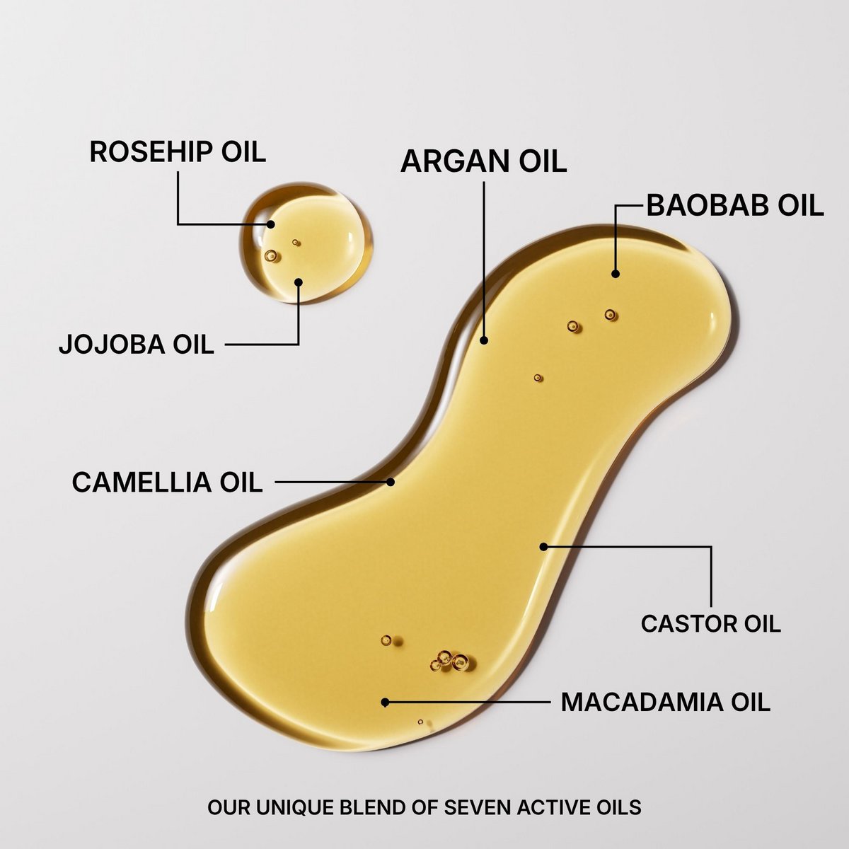 Mon Chemin® Nourishing Shower Oil | Avola | Almond & Vanilla | With 7 precious oils