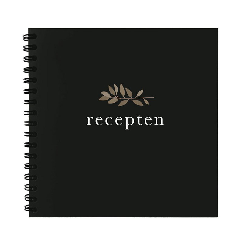 Receptenboek - Black