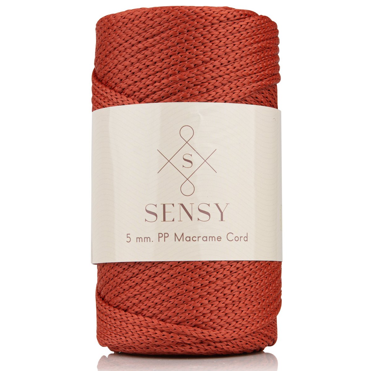 Cordoncino macramè Sensy Premium da 5 mm - 104 iarde, 100% poliestere
